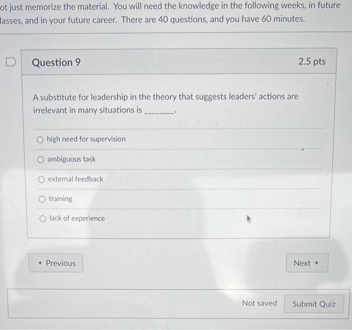 Solved is a neutralizer of leadership. A highly structured