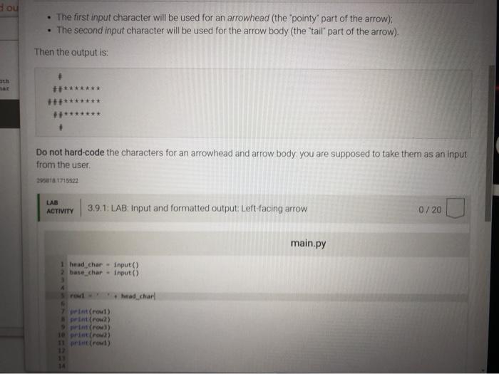 Solved Using python 3 and the code that is given. Produce | Chegg.com