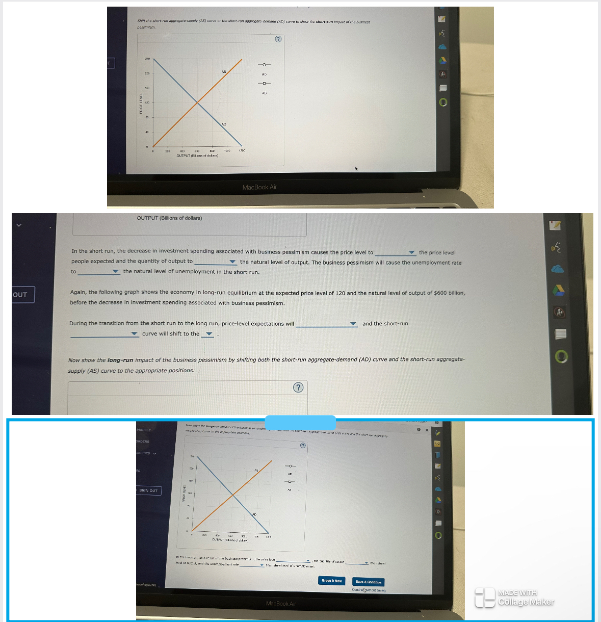 Solved cessimem.MacBook AirIn the short run, the decrease in | Chegg.com