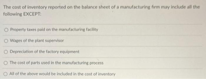 solved-the-cost-of-inventory-reported-on-the-balance-sheet-chegg