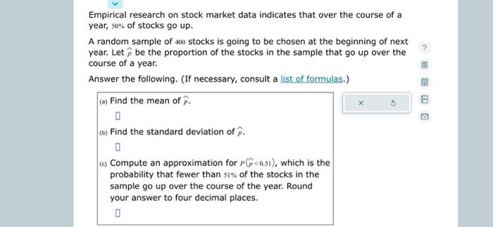 research questions on stock market