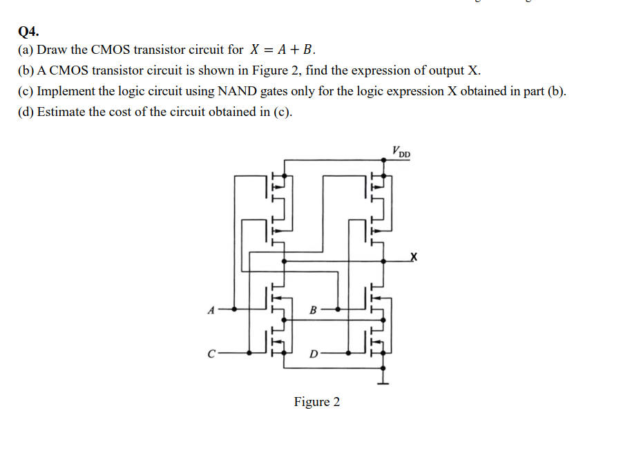 Solved Analogue and Digital Circuits question4 Circuit Diagram