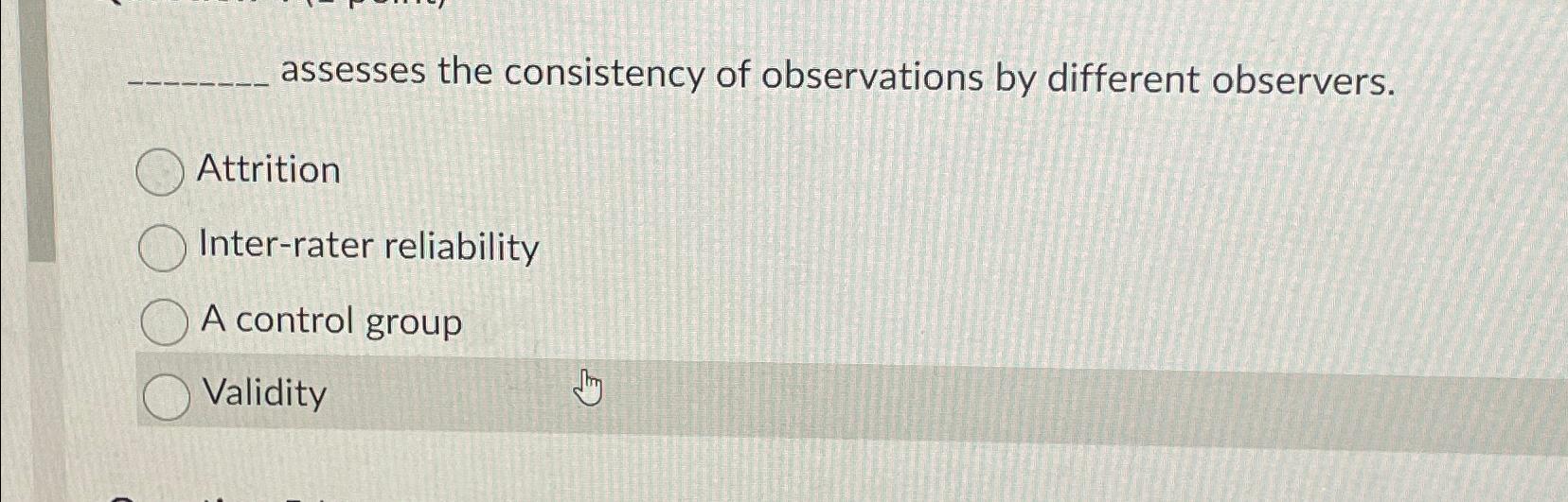 Solved assesses the consistency of observations by different