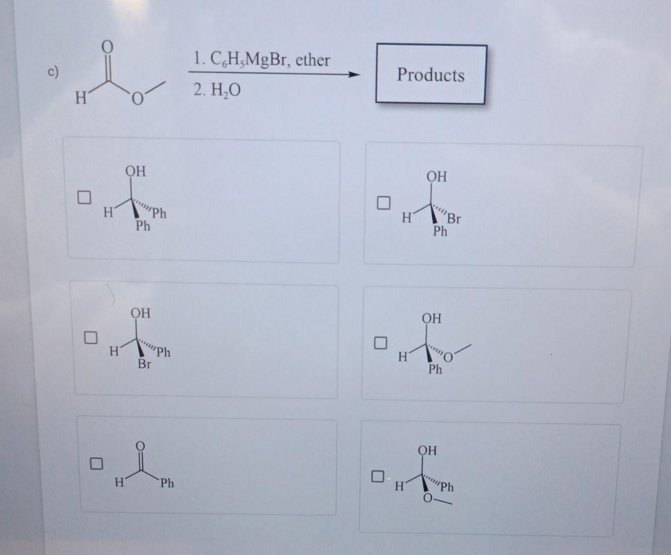 Solved B)Predict The Major Product(s) Of The Following | Chegg.com