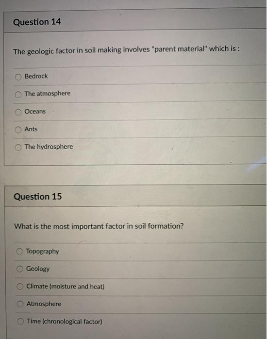 Solved Question 12 What percentage of the Earth's surface is | Chegg.com