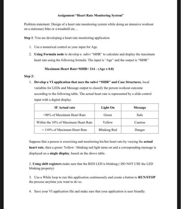 Assignment 