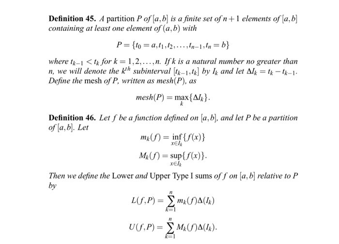 Solved Using The Definitions Below I Need Exercise 55 Don Chegg Com