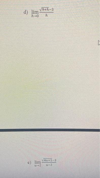 Solved hi! ive been stuck on d and e, help would be | Chegg.com