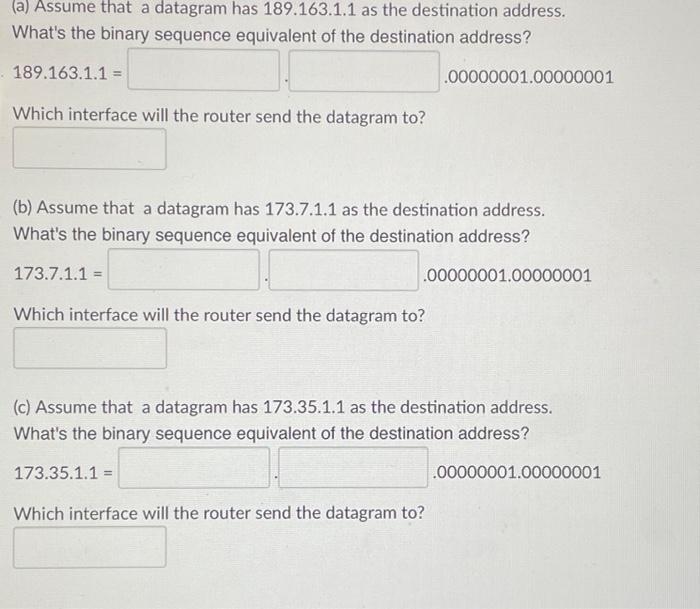 Solved Consider a datagram network using 32-bit host | Chegg.com