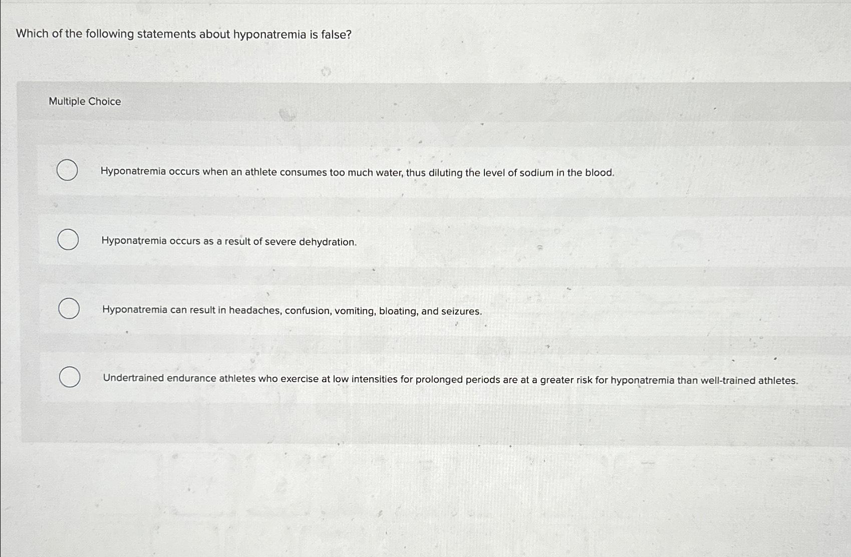 solved-which-of-the-following-statements-about-hyponatremia-chegg