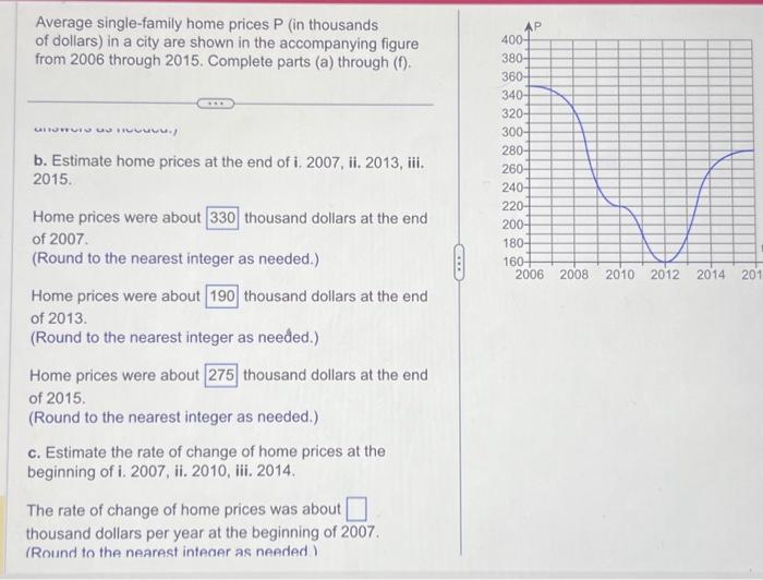 solved-average-single-family-home-prices-p-in-thousands-of-chegg