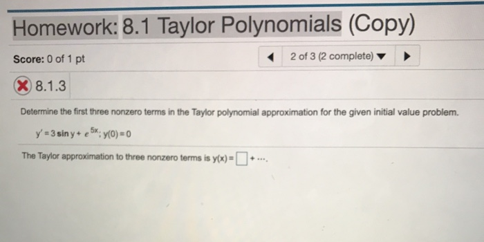 Common taylor polynomials picture
