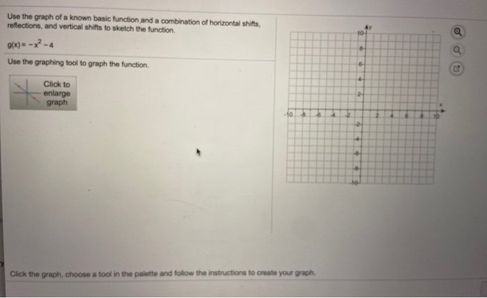 Solved Use the graph of a known basic function and a | Chegg.com