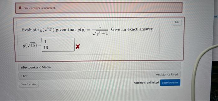 Solved i cant figure out what im doing wrong . i tried 1 | Chegg.com