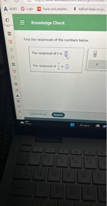 find the reciprocal of 4 by 5 into 3 by minus 8