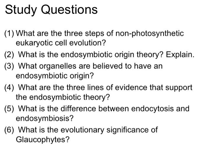 Solved Study Questions (1) What are the three steps of | Chegg.com