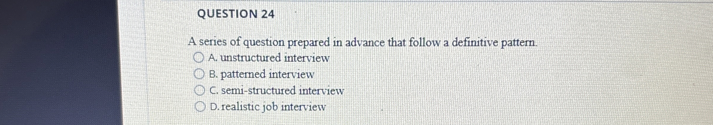 Solved QUESTION 24A series of question prepared in advance | Chegg.com