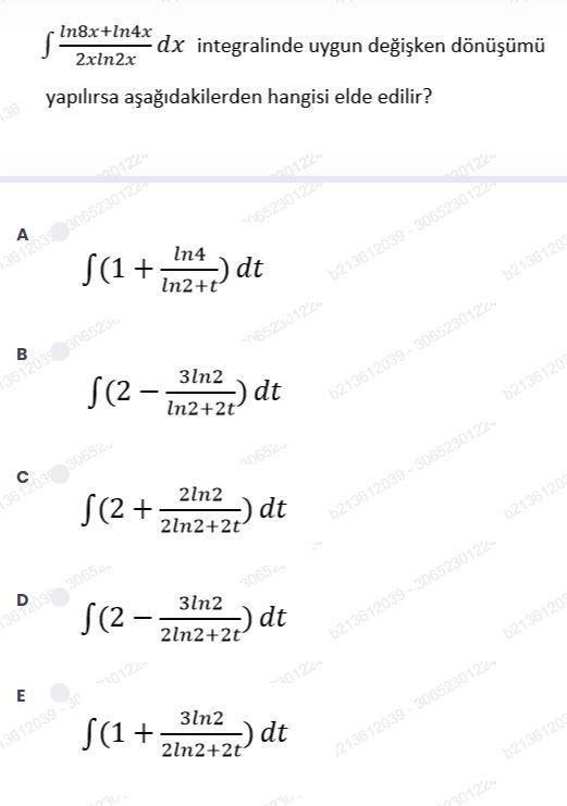 2xln2xln8x ln4xdx Integralinde Uygun De i ken Chegg 2xln2xln8x-ln4xdx-integralinde-uygun-de-i-ken-chegg