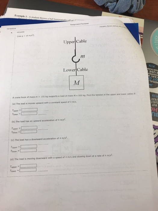 Solved Example A student throws a ball horizontally of