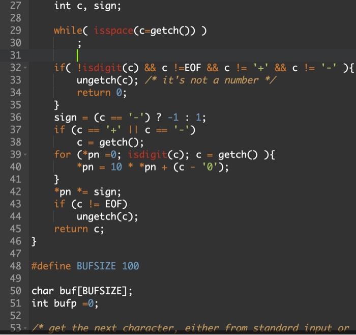 Solved q1) please write getfloat(), the floating point | Chegg.com