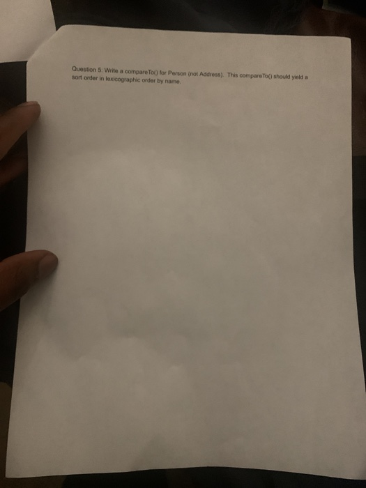 Solved Adrian Holloway CS 2012 In Class Exercise Practice Chegg