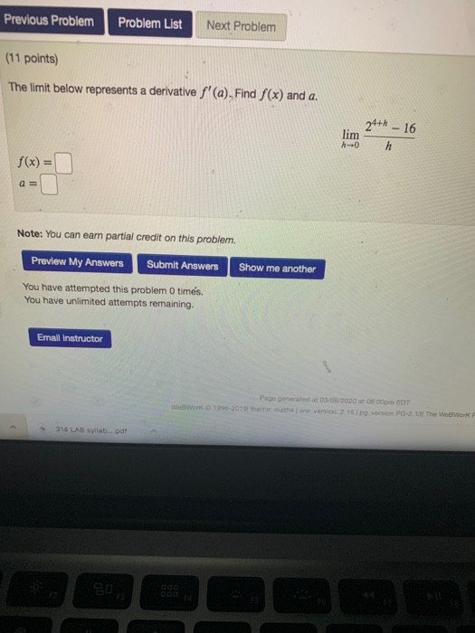 Solved Previous Problem Problem List Next Problem (12 | Chegg.com