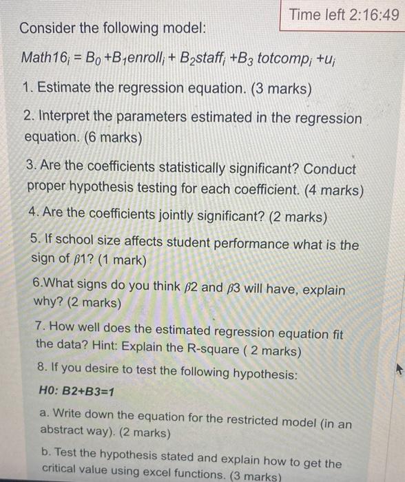 Solved Suppose you are interested in studying the effect of | Chegg.com