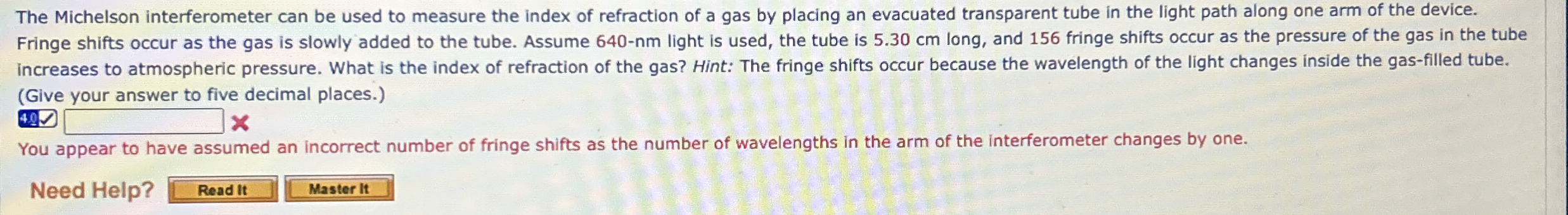 Solved The Michelson interferometer can be used to measure | Chegg.com