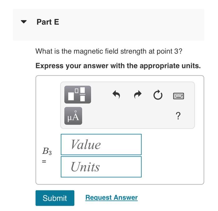 Solved Part A What is the magnetic field strength at point 1 | Chegg.com