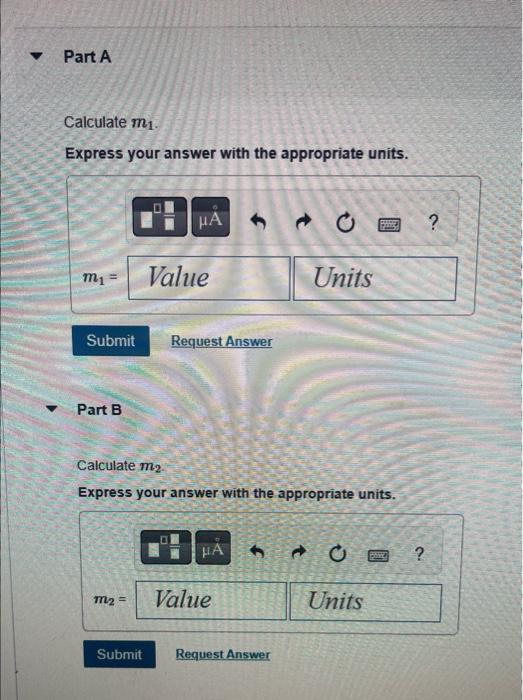 Solved Two blocks are suspended from the opposite ends of a