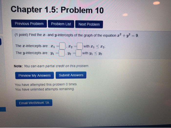 Solved Chapter 1.5: Problem 10 Previous Problem Problem List | Chegg.com