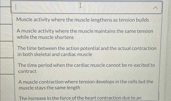 Solved Match The Following: Cardiac Output Smooth Muscle | Chegg.com