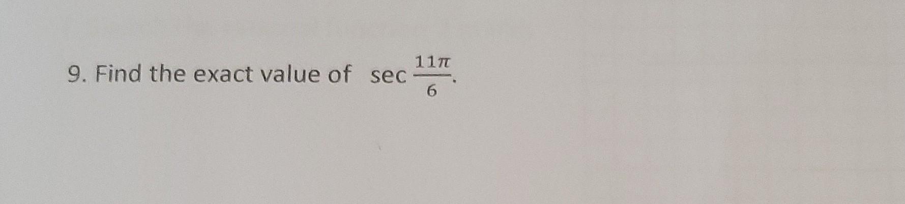 Solved Hello I need help with #9 I've been stuck for days | Chegg.com