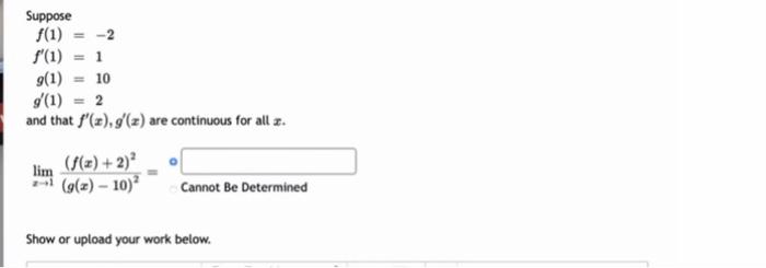 Solved please clearly show all work. if the answer cannot be | Chegg.com