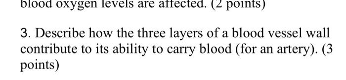 Solved blood oxygen levels are affected. ( 2 points) 3. | Chegg.com