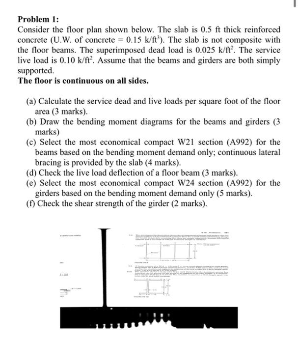 Solved Problem 1: Consider the floor plan shown below. The | Chegg.com