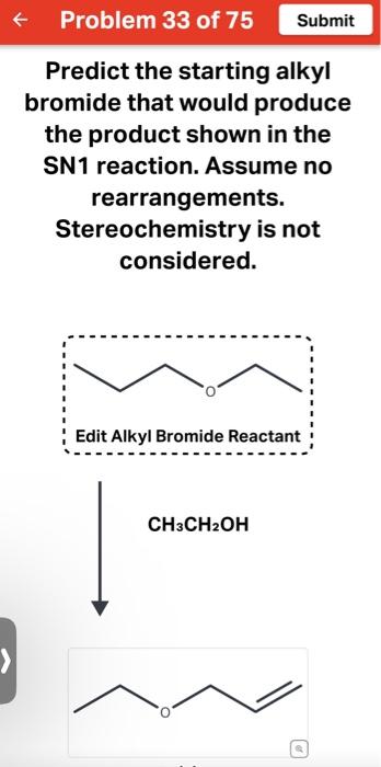 Solved Predict the starting alkyl bromide that would produce | Chegg.com