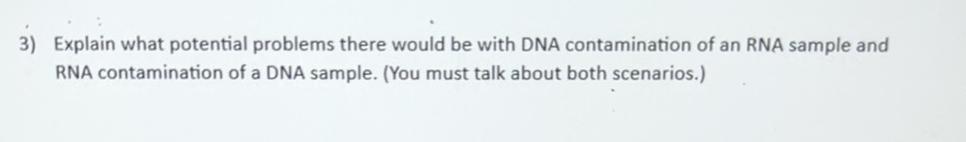 Solved Explain what potential problems there would be with | Chegg.com