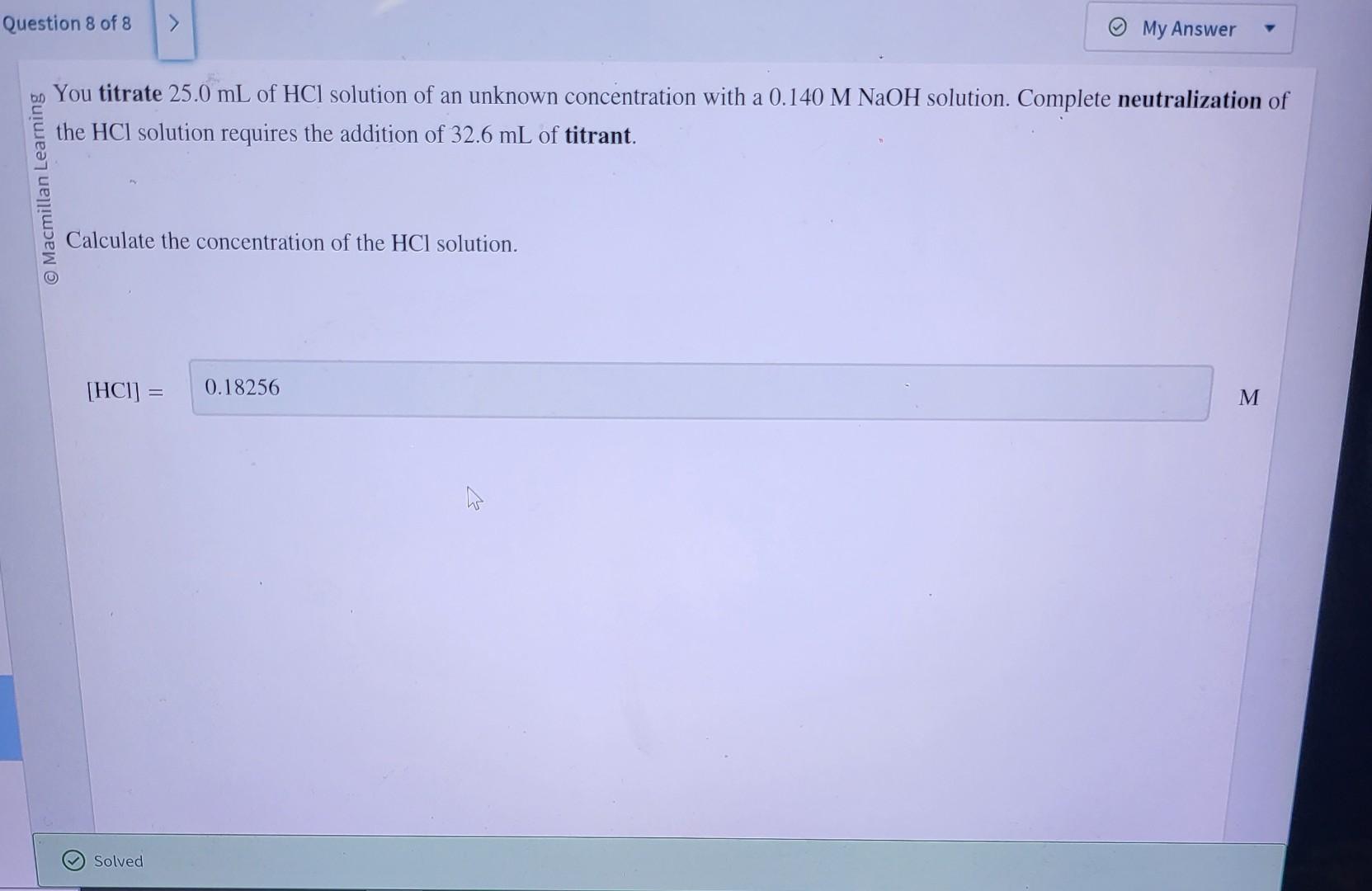 Solved Please I am trying to understand titration and pH and