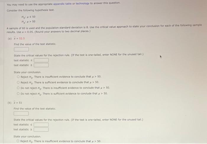 Solved You may need to use the appropriate appendix table or | Chegg.com