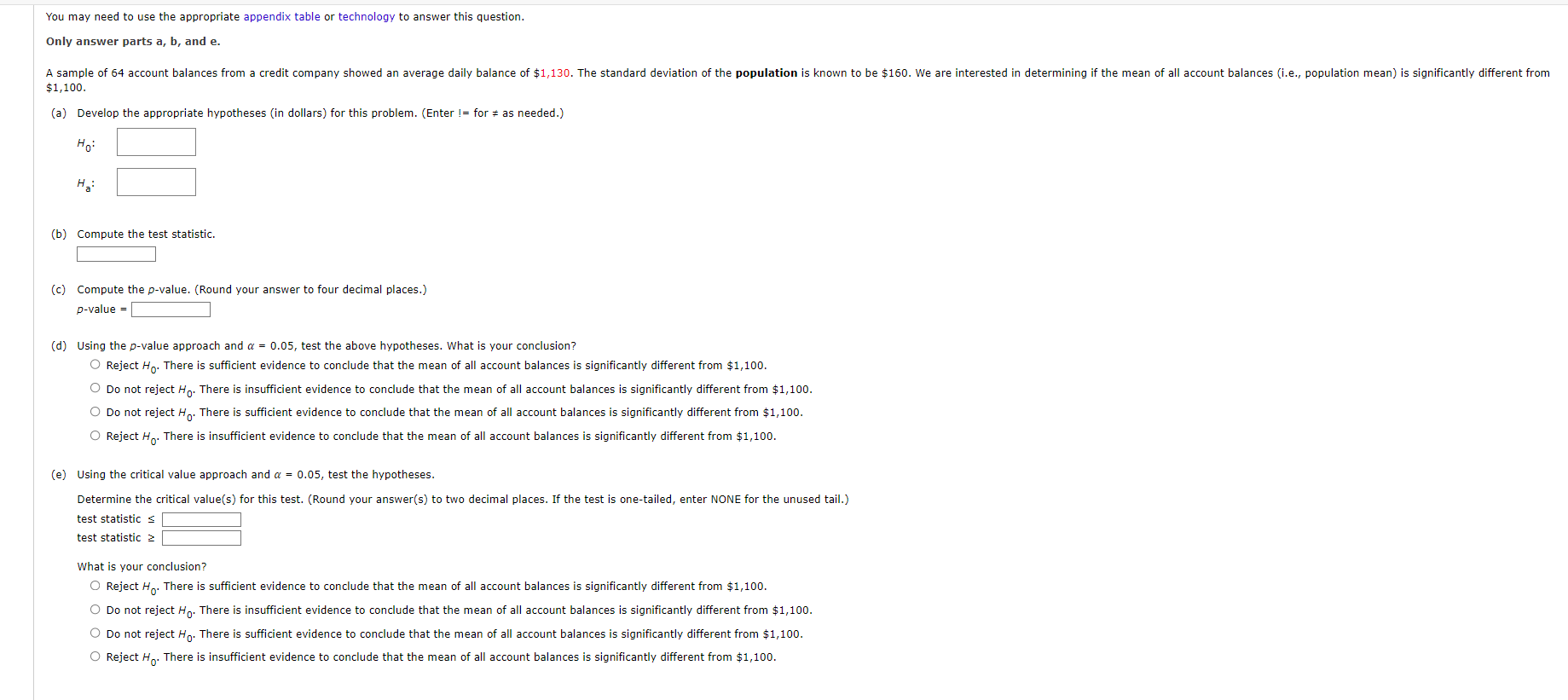 Solved You may need to use the appropriate appendix table or | Chegg.com