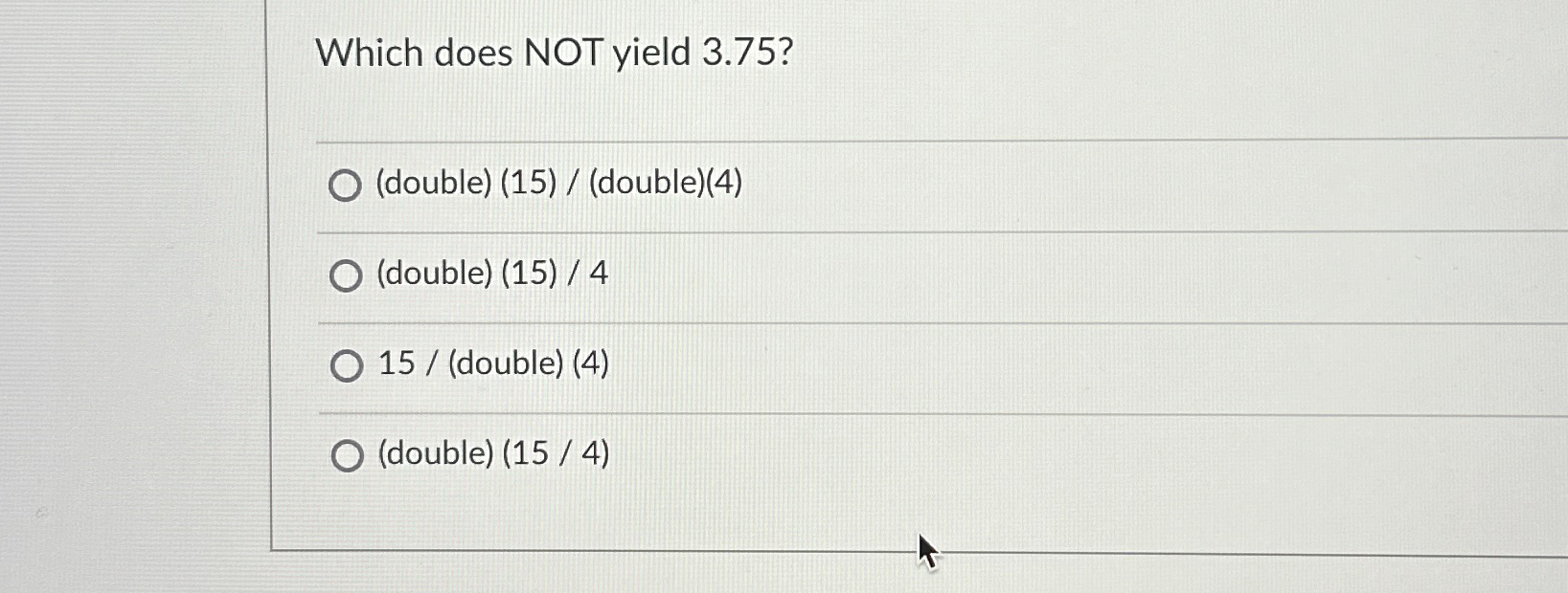 Solved Which does NOT yield | Chegg.com