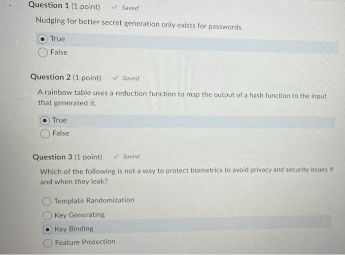 Solved Question Point Saved Nudging For Better Chegg Com