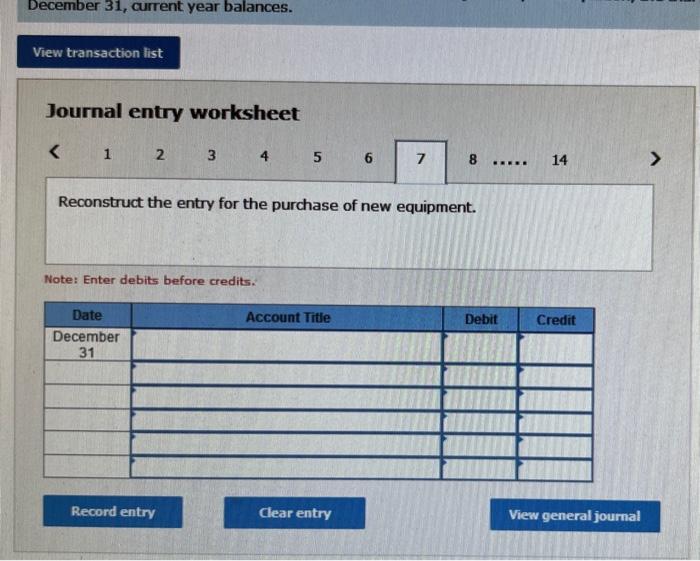 General Journal tab - Reconstruct the entries to | Chegg.com
