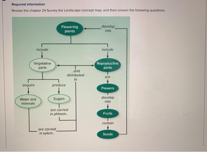 Solved Required information Review the chapter 24 Survey the | Chegg.com