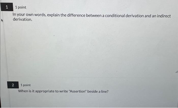 In your own words, explain the difference between a | Chegg.com