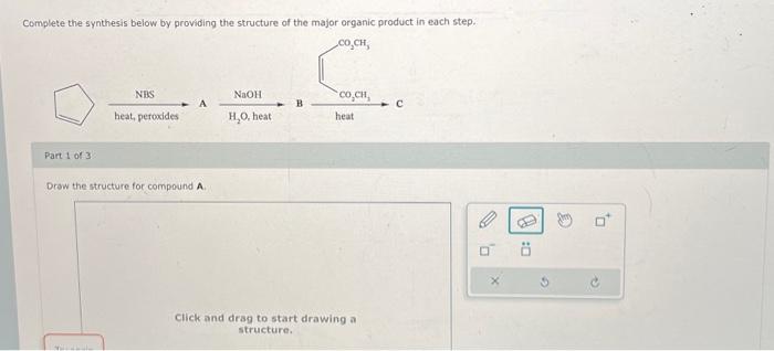 Solved Draw The Structure For Compound B.Draw The Structure | Chegg.com