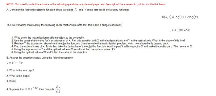 Solved NOTE: You need to write the answers to the following | Chegg.com
