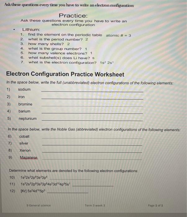 Solved Ask these questions every time you have to write an | Chegg.com