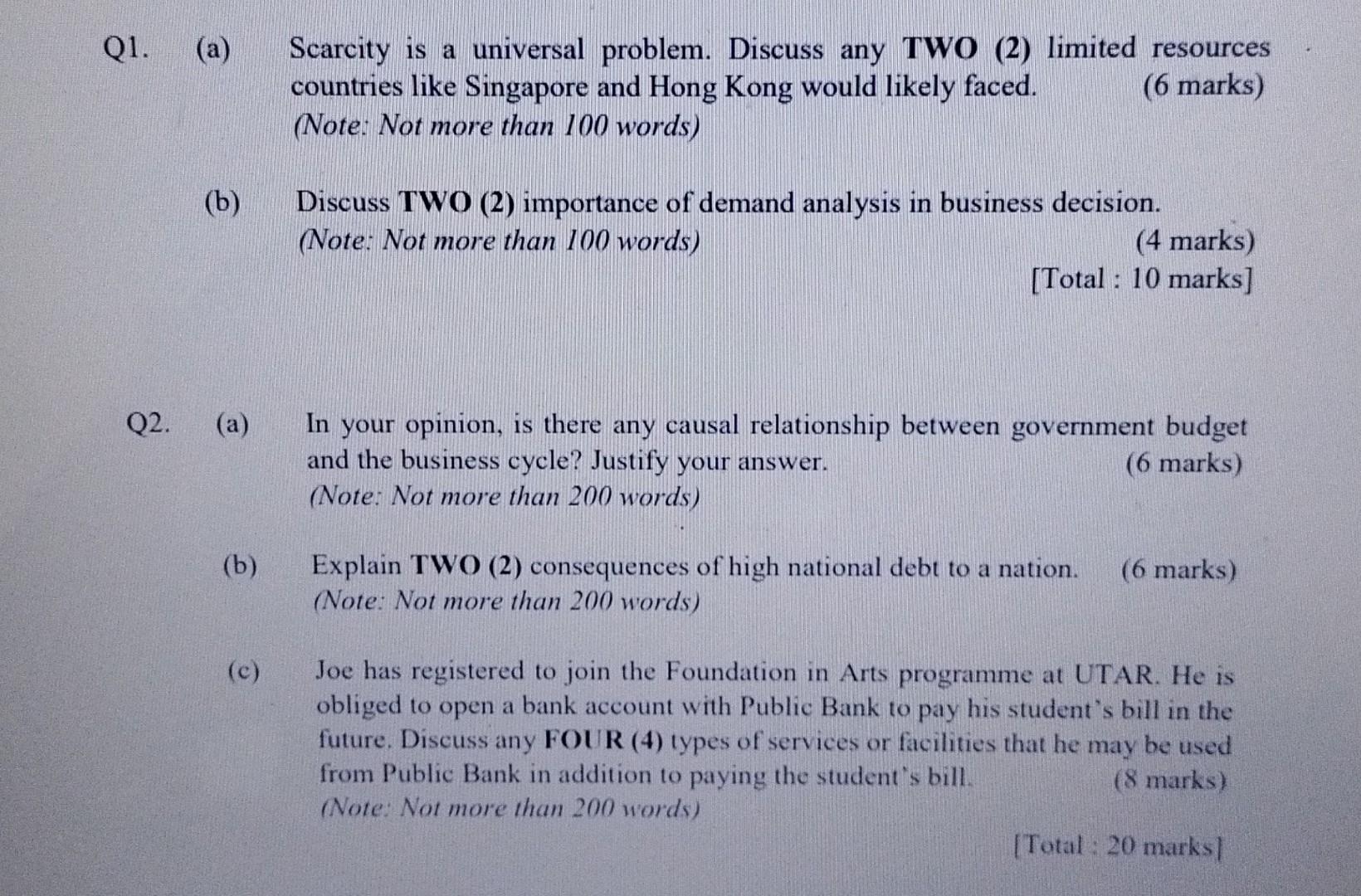 solved-q1-a-scarcity-is-a-universal-problem-discuss-any-chegg